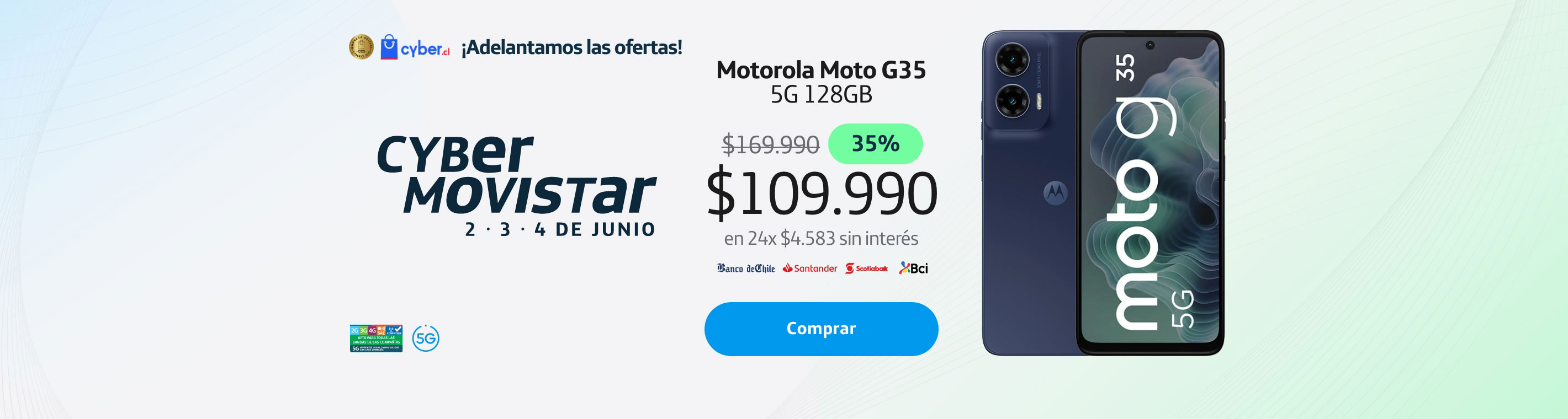 Motorola Moto G35 5G 128GB