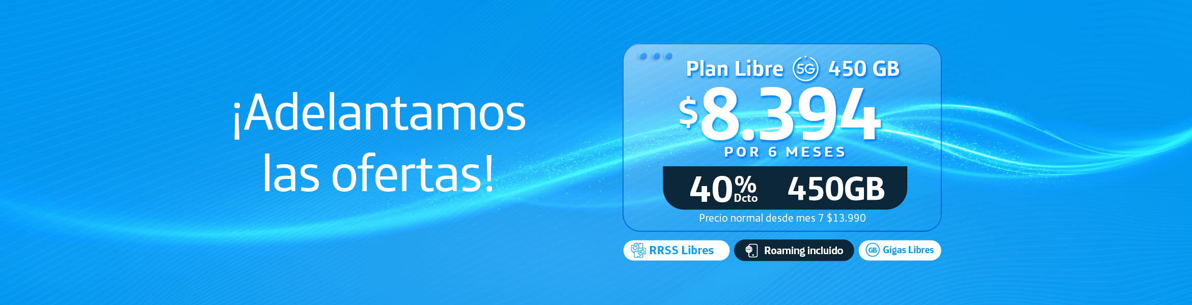 Pórtate con Plan Libre
